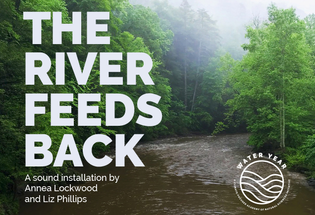 The River Feeds Back, A sound installation by Annea Lockwood and Liz Phillips